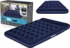 A collage of images showing a Bestway air mattress, its packaging, and a close-up of the mattress. Náhled obrázku produktu