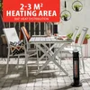 alpina Infrarotheizung Heizstrahler – Terrassenheizer 800W Produktbild-Vorschau 2