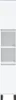 vidaXL Badschrank Weiß 30x30x190 cm Holzwerkstoff Produktbild-Vorschau 4