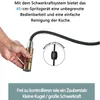 Edelstahl Ausziehbar Küchenarmatur mit brause 360°Küche Produktbild-Vorschau 7