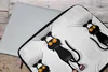 MuchoWow® Laptop Hülle 15 Zoll Muster - Katze - Schwarz - Produktbild-Vorschau 4