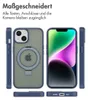 Accezz Ring Stand Backcover mit MagSafe iPhone 14 - Blau Produktbild-Vorschau 6