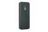 A black phone case is shown from a side angle against a white background. Produktbild-Vorschau