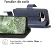 imoshion Bibliothèque Luxe pour le Google Pixel 8a - Bleu Voir les images du produit 5