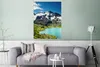 MuchoWow® Poster Schnee - Berg - Wasser 90x120 cm - Produktbild-Vorschau 5