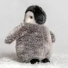 Tobar Plüsch Kaiser-Pinguin Küken Kuscheltier grau Produktbild-Vorschau 2