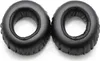 Two black ear pads for headphones are shown against a white background. Anteprima dell’immagine prodotto