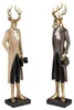 formano Hirsch Figuren 2er Set 38 cm Gold Weihnachten Produktbild-Vorschau 1