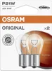 OSRAM ORIGINAL, bombilla P21W, casquillo BA15s, 12 V/21 W Vista previa de la imagen del producto 3