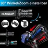 Stirnlampe,wiederaufladbare LED-Stirnlampe mit Produktbild-Vorschau 4