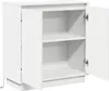 vidaXL Credenza a LED bianca 71 x 34,5 x 75 cm in materiale Anteprima dell’immagine prodotto 7