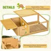 PawHut Schildkrötenhaus aus Holz, Schildkrötengehege mit Produktbild-Vorschau 5