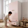 Armadio per bambini "Vaarentaa" con 2 ante, 2 cassetti, Anteprima dell’immagine prodotto 7