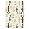 MuchoWow® Mauspad Mousepad Schlüssel - Gold - Muster 18x27 Produktbild-Vorschau 1
