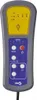 A close-up of a remote control for a massage chair. Produktbild-Vorschau