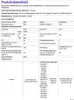 This is a product data sheet with energy consumption information for a refrigerator. Produktbild-Vorschau