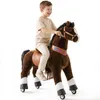 PonyCycle Pferd Tretauto für Kinder ab 7 Jahren dunkelbraun Produktbild-Vorschau 1