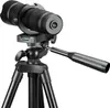 A telephoto lens mounted on a tripod. Produktbild-Vorschau