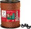 Weidezaunseil PremiumLine orange/braun 6,5 mm, 0,11 Ohm/m, Produktbild-Vorschau 1