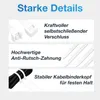 Qost Kabelbinder 365 x 3,5 mm Weiß – 100 Stück – starke Produktbild-Vorschau 2