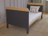 Babybett Beistellbett 120x60 cm mit Matratze,Gitterbett Produktbild-Vorschau 8