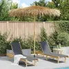 Tiki-Schirm mit Bananenblatt-Dach 240 cm Bambus Produktbild-Vorschau 2