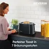 SEVERIN Automatik-Toaster AT 2287 schwarz Voir les images du produit 9