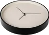 A minimalist wall clock with a beige face and black frame. Anteprima dell’immagine prodotto