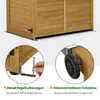 M MCombo Gartenschrank Gartenhaus Holz Wetterfest, Outdoor Produktbild-Vorschau 6