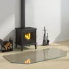 vidaXL Ohnisko s priehľadnou sklenenou doskou 120 x 60 cm Náhľad obrázku produktu 2