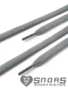 SNORS Schnürsenkel flach - GRAU - 6mm - 75cm Produktbild-Vorschau 2
