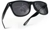 Kinder Nerd Sonnenbrille Schwarz Schwarz Produktbild-Vorschau 1