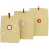DIY Adventskalender zum Befüllen 72-teilig + 134 Sterne Produktbild-Vorschau 2