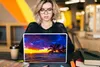 MuchoWow® Laptop Aufkleber Sticker Cover Palme - Lila - Produktbild-Vorschau 5