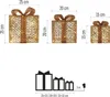 LED dárky, 3 velikosti, vnitřní, teplá bílá Náhled obrázku produktu