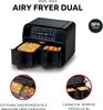 Ariete 4623/00, Heißluftfritteuse, 8 l, 3,4 kg, 35 °C, 200 Produktbild-Vorschau 6
