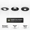 HOFTRONIC - Spot LED encastrable Lugo 5W 450lm 2700K Noir Voir les images du produit 6