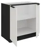 Küchen Unterschrank 80 cm Küche ARIA Weiss ultra matt + Produktbild-Vorschau 3