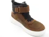 A single brown high-top sneaker is shown against a white background. Produktbild-Vorschau