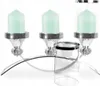Chandelier Glamour Argent Verre Communion Photophore Grande Voir les images du produit 20