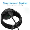 Qost - USB-C naar Garmin Kabel - 1 Meter - PVC - Zwart - Productafbeelding-voorbeeld 6