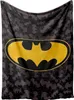 Batman Flauschdecke Schmusedecke Kuscheldecke 120 x 150 cm Produktbild-Vorschau 3
