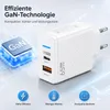 65W USB-C GaN Ladegerät mit 2m USB-C Ladekabel (20W) – Produktbild-Vorschau 6