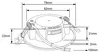 6x LED Einbaustrahler ø79x23mm programmierbar Produktbild-Vorschau 5
