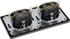 MILOS Set 2 Steckdosen, 250V, 16A, antracite Anteprima dell’immagine prodotto 3