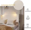 A bedroom scene featuring a bed with a headboard and pillows, with additional marketing text and icons on the right side. Náhľad obrázku produktu
