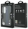 Custodia BMW MagSafe Galaxy S26 in Pelle finta nera con Anteprima dell’immagine prodotto 8