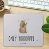 Mr. & Mrs. Panda Mousepad Bär Gitarre - Grau Pastell - Produktbild-Vorschau 2