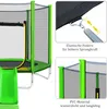 Trampolina ogrodowa Merax Ø 213 cm trampolina dla dzieci z Podgląd zdjęcia produktu 4