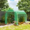 Outsunny Serre de jardin 6 m² 3 x 2 m avec 1 porte + 2 Voir les images du produit 2